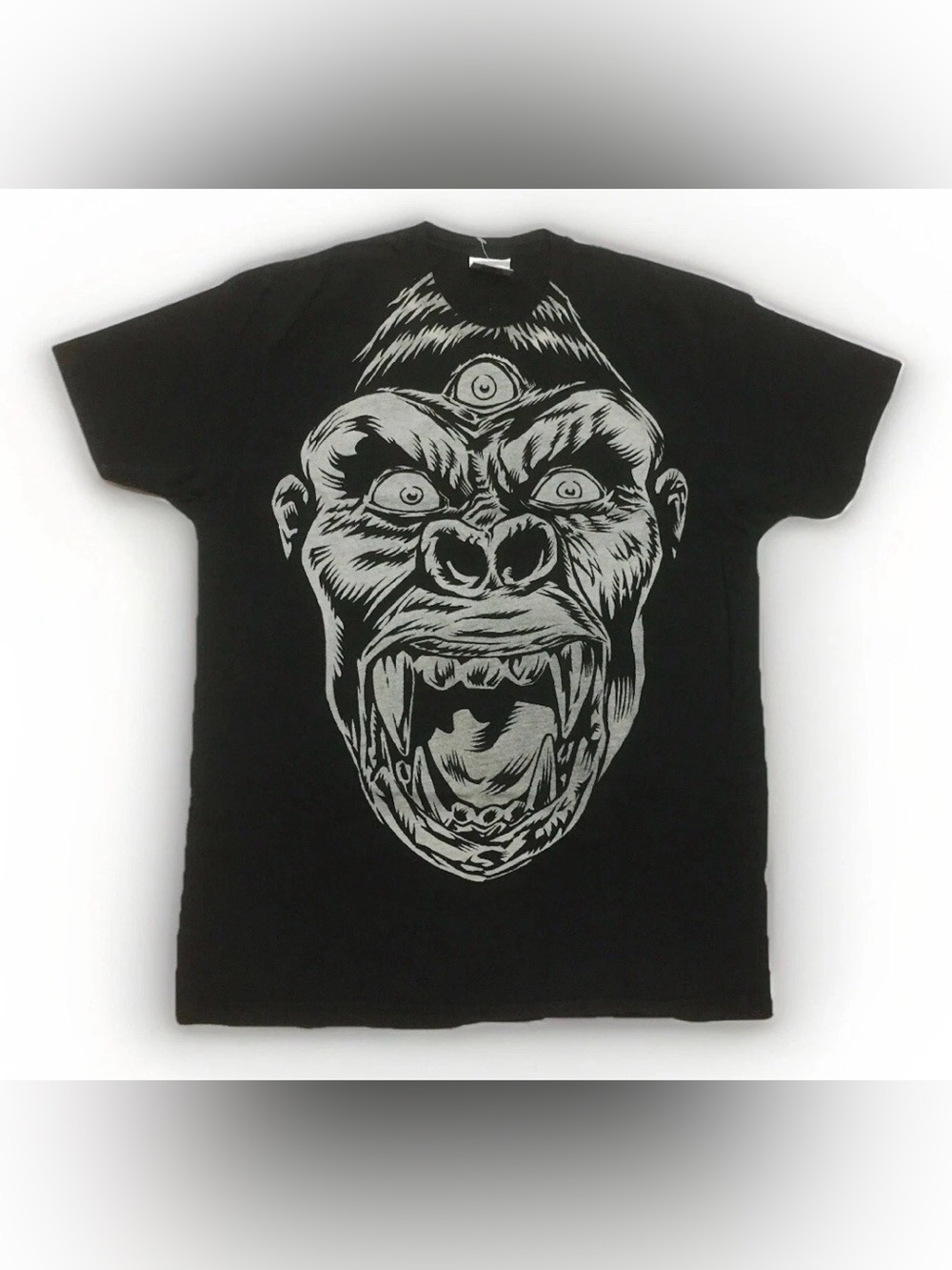 Scumbags & Superstars T-Shirt Size Large Tee NYC Streetwear Gorilla Black Rare